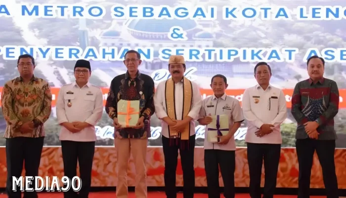 Metro, Kota Lengkap Pertama di Sumatera dalam Menjaga Harmoni Tanah Menurut Kementerian ATR BPN
