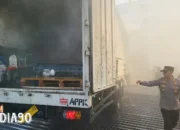 Insiden di Pelabuhan Bakauheni: Terbakarnya Kapal Tranship 1 Tanpa Korban Jiwa, Penyebabnya Truk Ekspedisi
