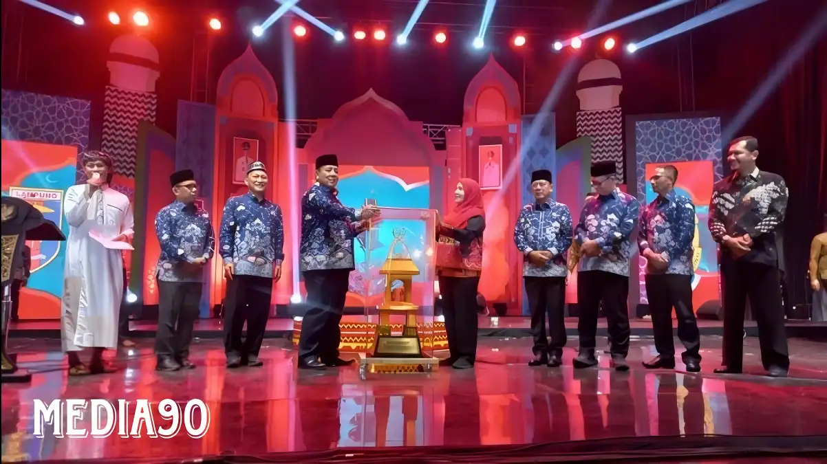Patahkan Dominasi Tanggamus, Kafilah Bandar Lampung Juara Umum MTQ ke-50 Tingkat Provinsi Lampung