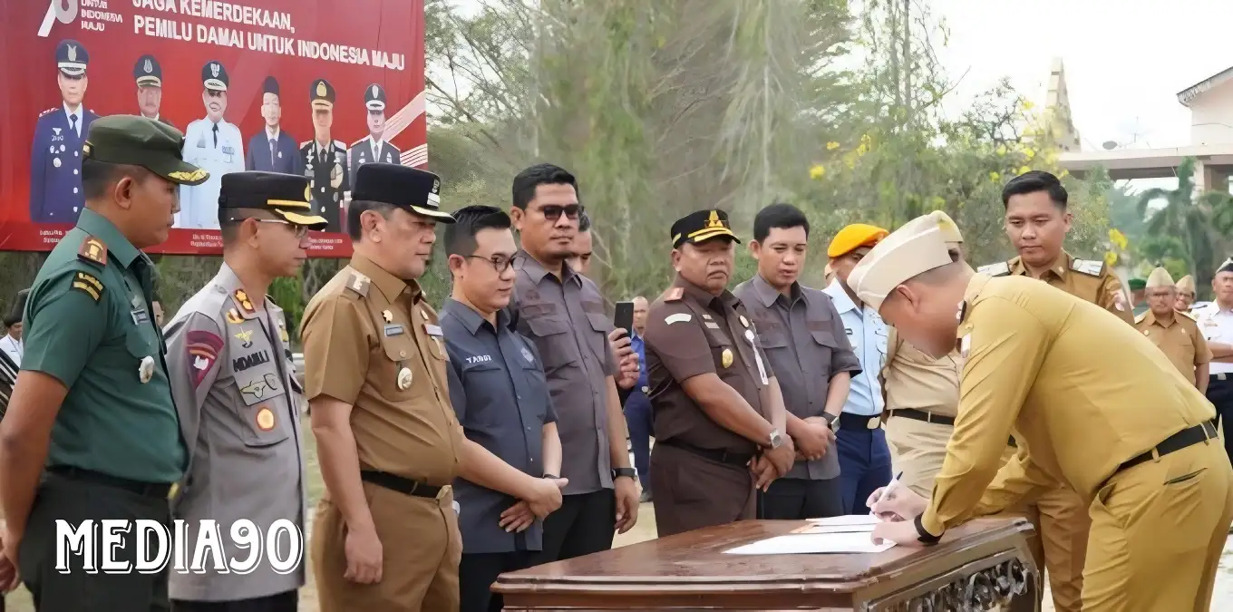Pemkab Tulangbawang Barat Deklarasikan Netralitas Pemilu 2024, Ini Larangan untuk ASN