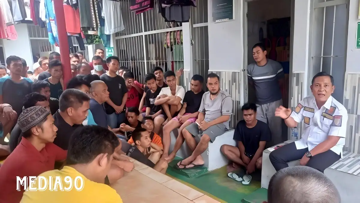 Perkuat Hubungan Emosional Petugas dan Warga Binaan, Lapas Kalianda Gelar Silaturahmi Seluruh Blok