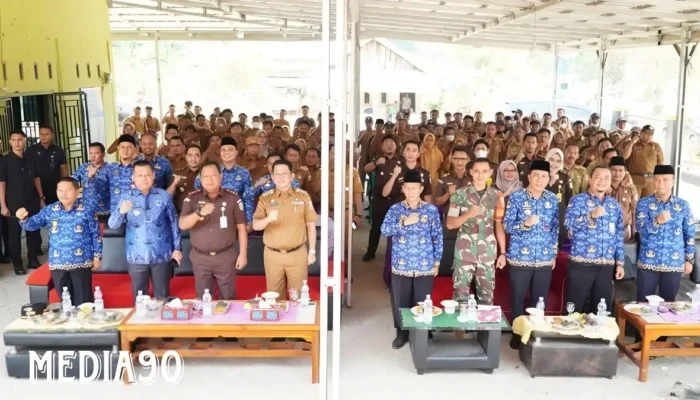 Pelaksana Tugas Bupati Tulangbawang Barat Luncurkan Program ‘Jaksa Jaga Desa’ di Batu Putih