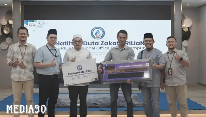 BRI Regional Office Bandar Lampung dan YBM BRILian Mendukung Dakwah dan Pendidikan di Lampung