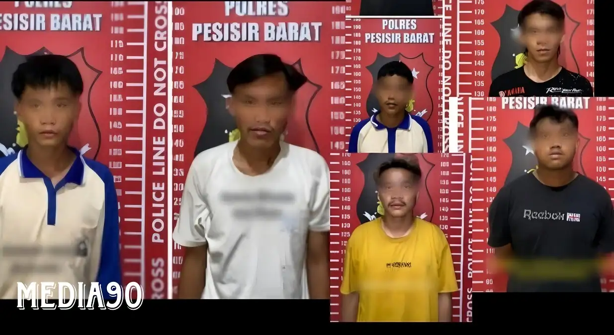 Ribut Organ Tunggal, Remaja di Pesisir Barat ini Tewas Dikeroyok, Enam Pelaku Ditangkap