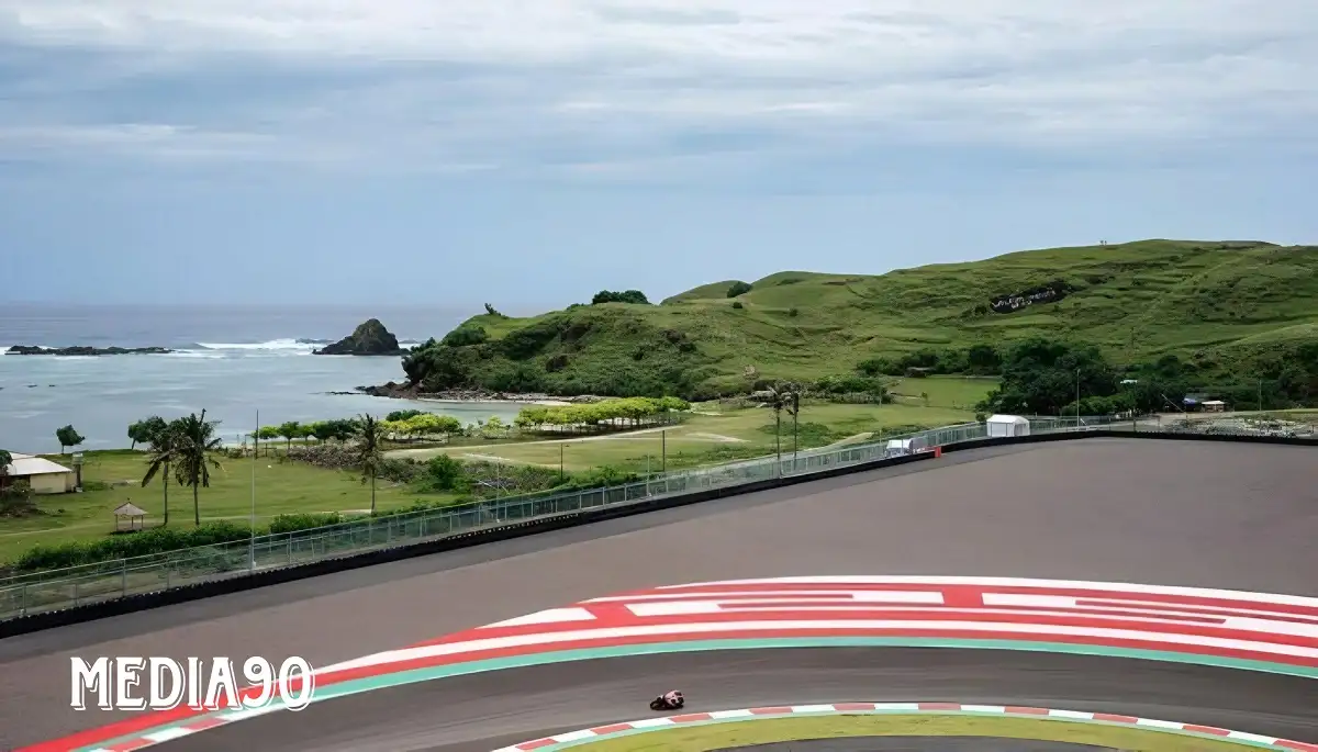 Sambut MotoGP, Cat Ulang Sirkuit Mandalika Hampir Rampung Dan Ditambah Sensor Baru