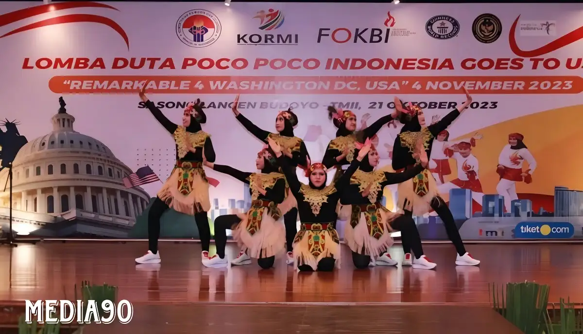 Senam Poco-Poco Indonesia Tampil di Washington DC Amerika Serikat
