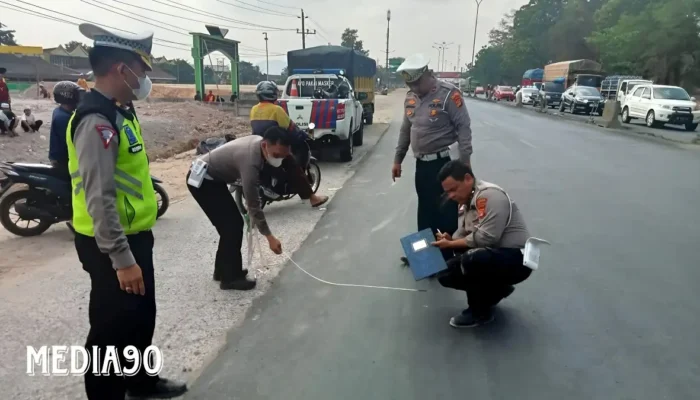 Tragedi Maut di Bandar Lampung: Wanita Tewas Tertabrak Truk saat Tunggu Kendaraan Putar Arah di Bypas Sukarame