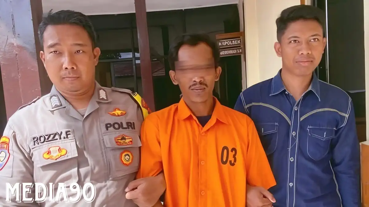Apes, Sebulan Buron Usai Enam Kali Curi Gabah, Pria ini Diringkus saat Pulang ke Ambarawa Pringsewu
