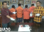 Riang Gembira Pesta Sabu Terhenti, Empat Pengedar Narkoba di Bakauheni Dibekuk Tim Polisi