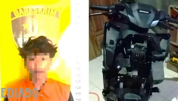 Beredar di Jalanan: Remaja Merbau Mataram Lampung Selatan Terjerat Kasus Begal Motor dengan Senjata Tajam, Kini Ditahan di Sel Polisi