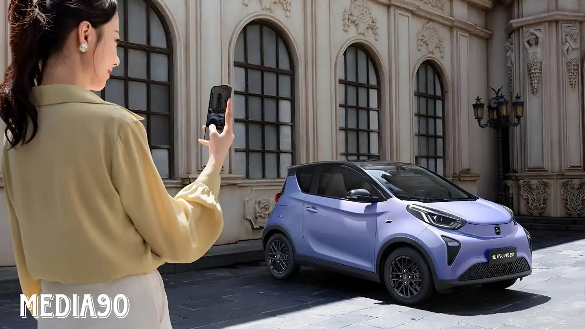 Begini Wujud Mobil Listrik Kecil Chery Pesaing Wuling Air EV