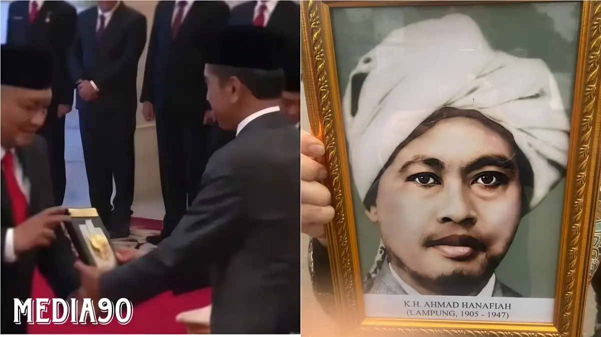 Berbuah Manis, KH Ahmad Hanafiah Resmi Menyandang Gelar Pahlawan Nasional dari Lampung