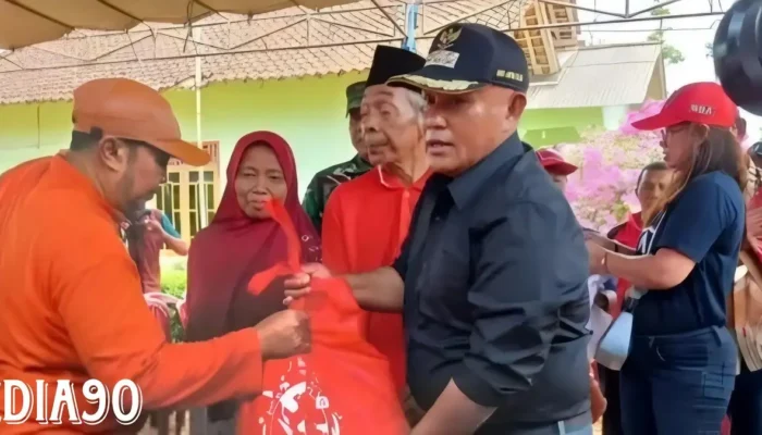 Melalui Dana Geserbu, Bantuan Bedah Rumah Sampai ke Tiga Warga Merbau Mataram dan Tanjung Bintang