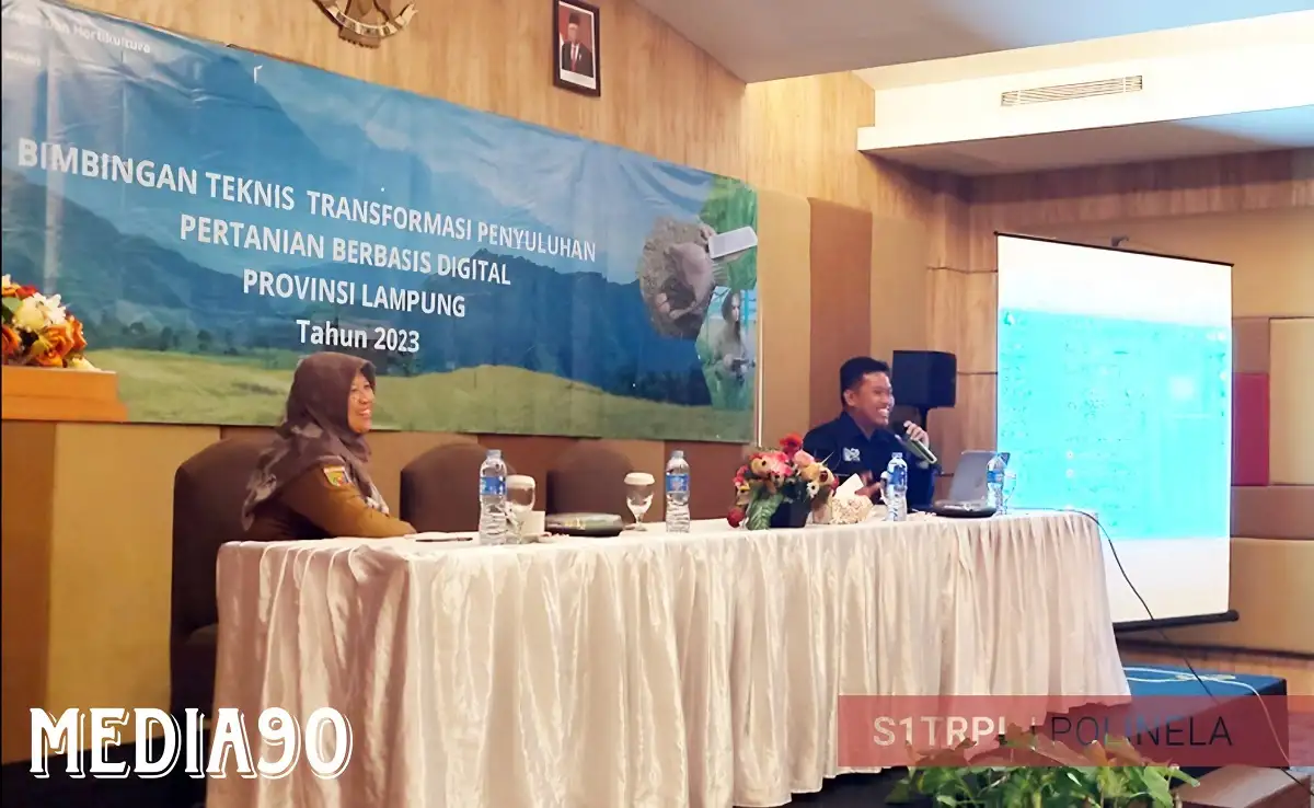 Bimtek Penyuluh Pertanian, Dosen Teknologi Rekayasa Perangkat Lunak Polinela Jadi Narasumber Utama