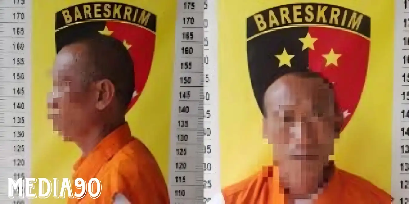 Cabuli dan Imingi Korban Uang Rp2.000, Polisi Ringkus Kakek Bejat Asal Branti Natar Lampung Selatan ini