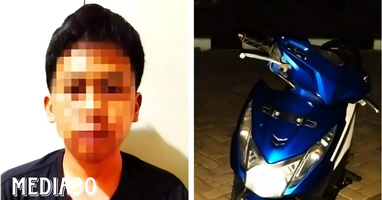 Curi Motor di Tulangbawang Udik, Polisi Ringkus Pria ini di Kampung Gunung Batin Udik