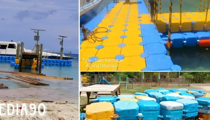 Kehilangan Dermaga Apung Pulau Sebuku: Warga Lampung Selatan Khawatir dengan Kesulitan Mendarat