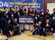 Prestasi Gemilang Atlet Hapkido Pesibar dengan Raihan 15 Medali Emas di Kejurda ke-2 Lampung