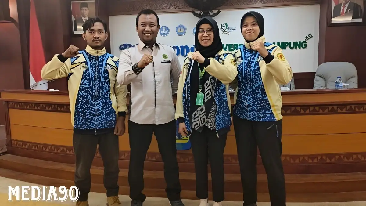 Dilepas Wakil Rektor III, Dua Mahasiswa Universitas Malahayati ini Ikuti Pomnas di Kalimantan Timur
