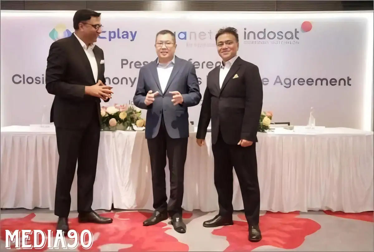 Dorong transformasi digital layanan terpadu, Indosat, Asianet, dan MNC Play lakukan akuisisi strategis
