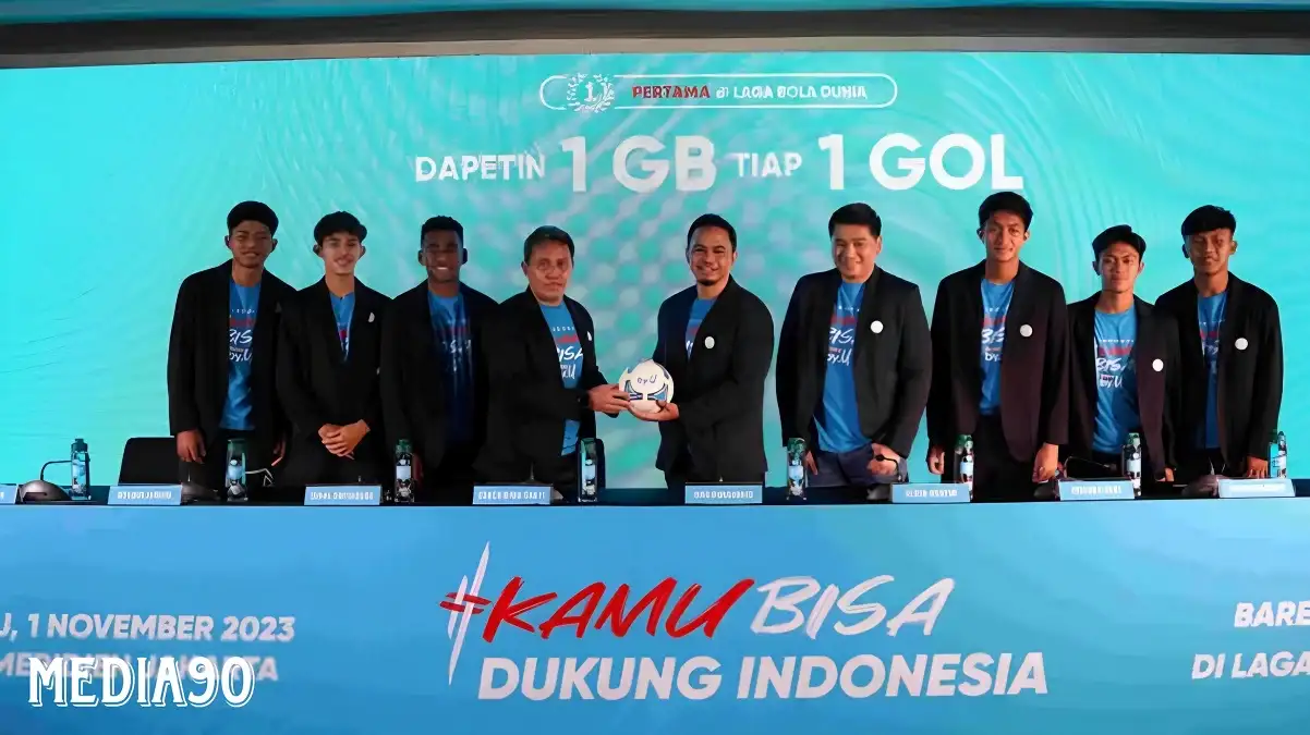 Dukung timnas U-17, kartu internet serba digital by.U gelar program 1 GB tiap 1 gol