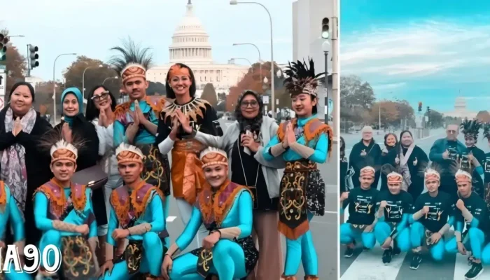 Tarian Poco-Poco Indonesia Meriahkan Washington DC Amerika Serikat