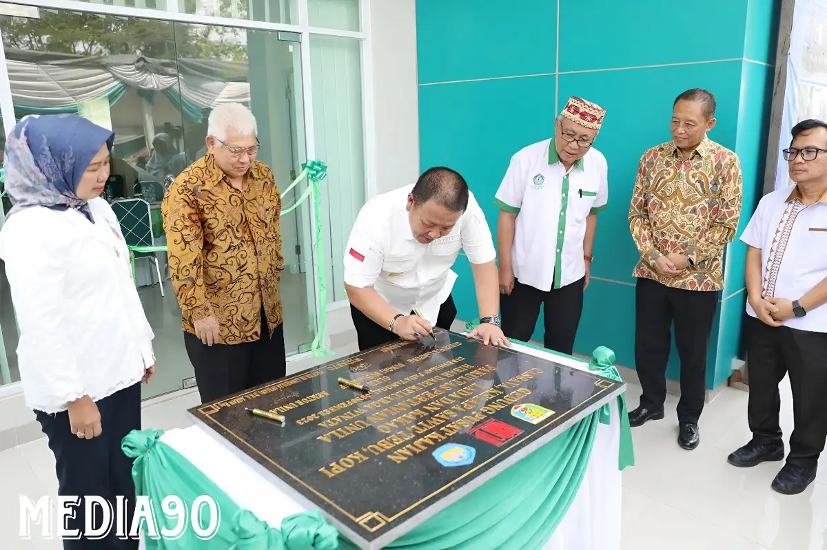 Gubernur Arinal Resmikan Gedung Pusat Kajian Cassava, Kelapa Sawit, Tebu, Kopi, Lada, dan Kakao di Unila