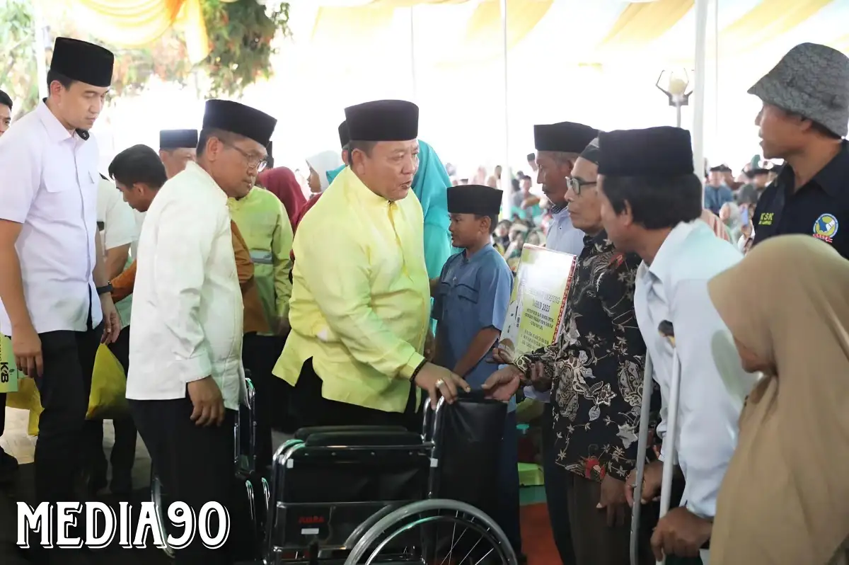 Gubernur Lampung Hadiri Pengajian Akbar di Tulangbawang Barat, Beri Banyak Bantuan