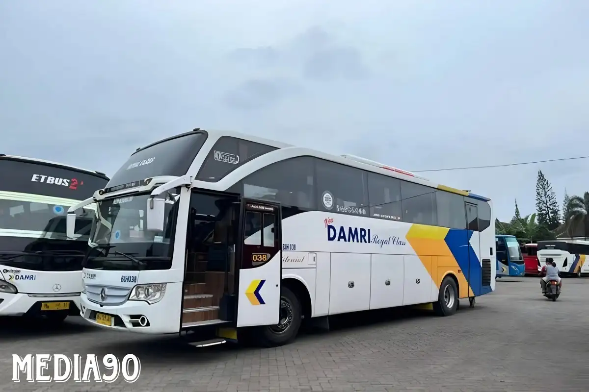 HUT ke-77 Damri, Tiket Tanjungkarang-Gambir, Yogya-Rajabasa, Metro-Gambir, Metro-Bandung Cuma Rp77, ini Syaratnya