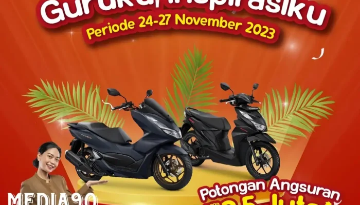 Perayaan Hari Guru: Astra Motor Natar dan FIF Hadirkan Promo Spesial, Potongan Angsuran Motor Hingga Rp2,5 Juta!