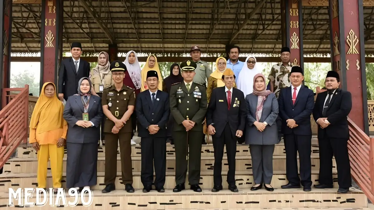 Hari Pahlawan ke-78, Dandim 0412 LU Sampaikan Amanat Mensos RI di Pemkab Tulangbawang Barat