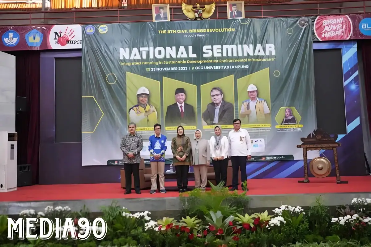 Himateks Unila Gelar Seminar Nasional Civil Brings Revolution