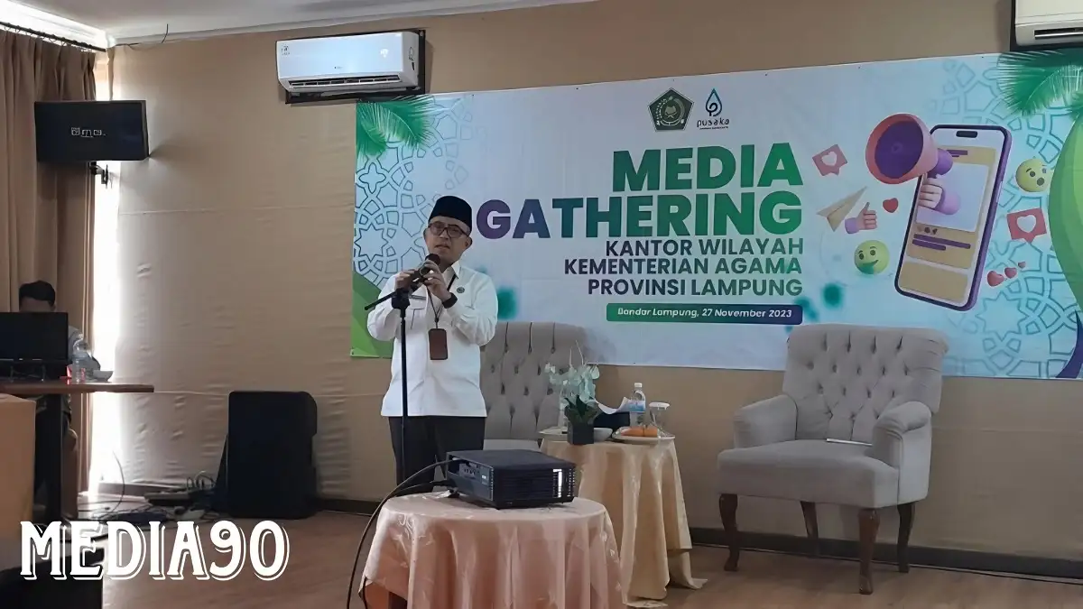 Jelang Pemilu 2024, Kanwil Kemenag Fokuskan Penguatan Moderasi Beragama di Lampung