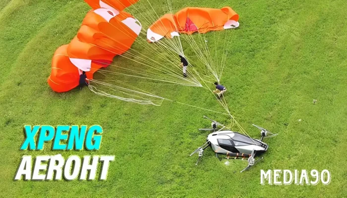 Teknologi Mobil Terbang Xpeng AeroHT Dengan Parasut Keselamatan