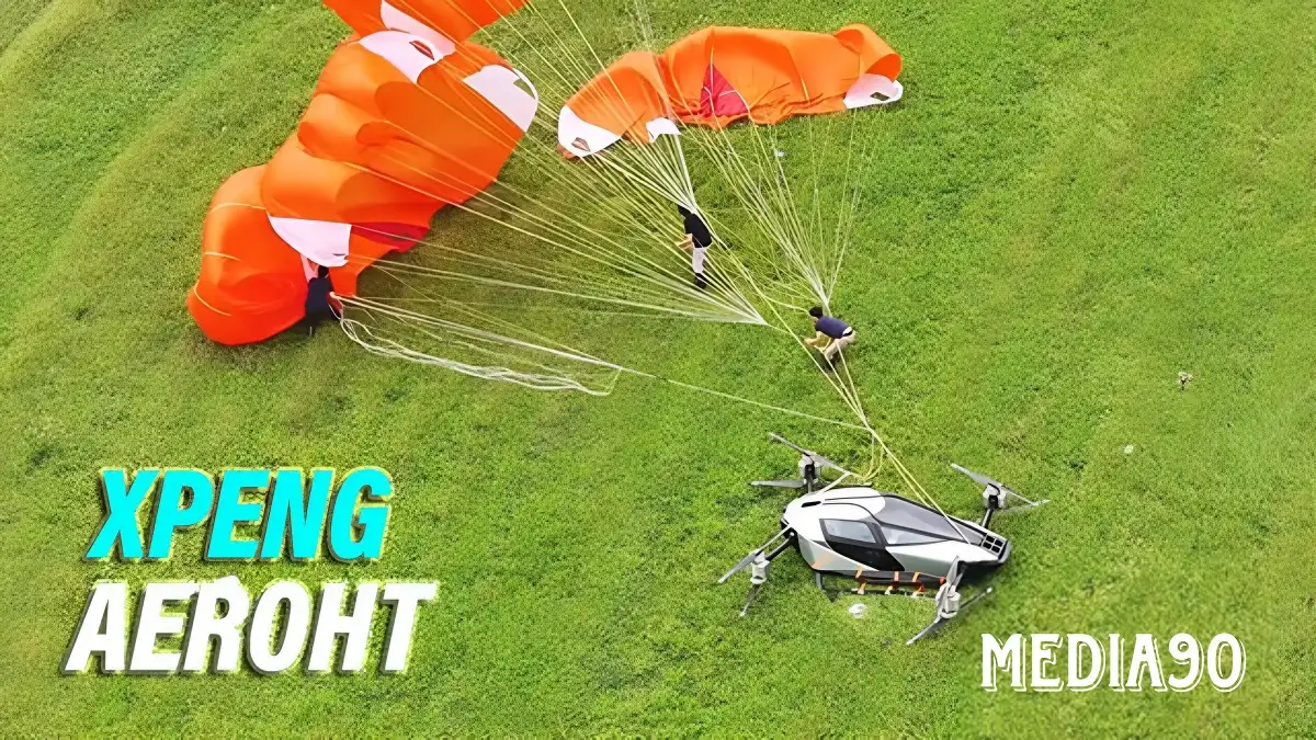 Kerennya Mobil Terbang Xpeng AeroHT Yang Punya Parasut