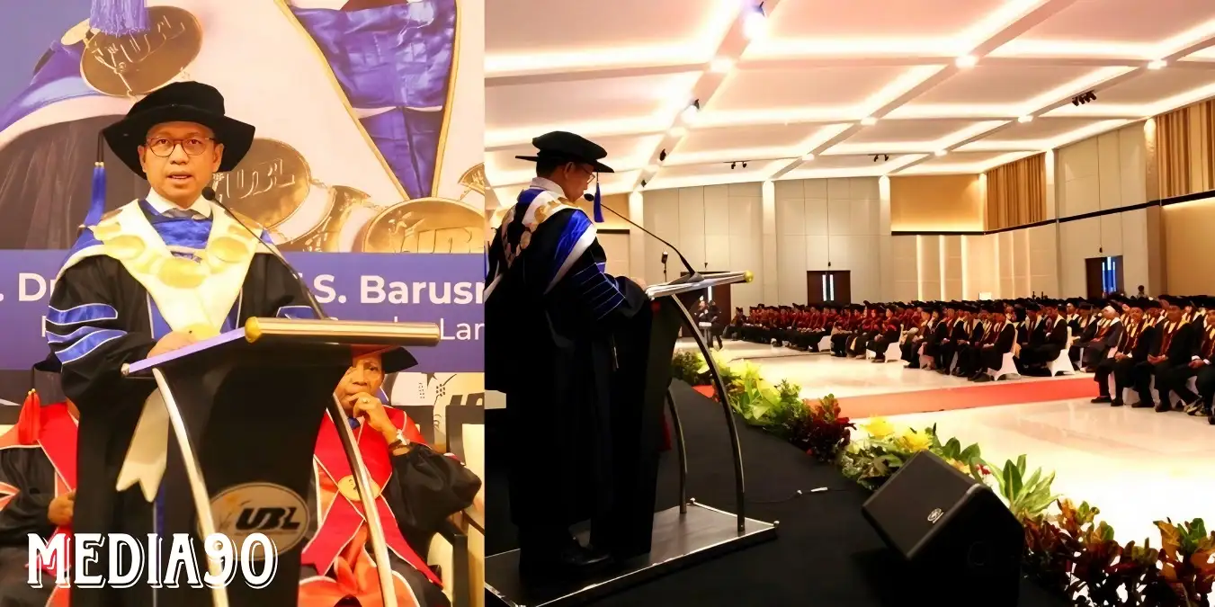 Kukuhkan 648 Lulusan, Rektor Yusuf Barusman Sampaikan Prestasi dan Capain UBL