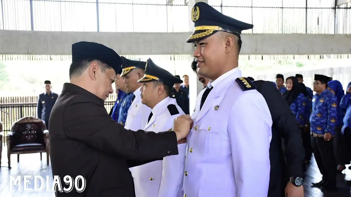 Lantik Pejabat Administrator Hingga Pengawas, ini Pesan Pj Bupati Tulangbawang Barat
