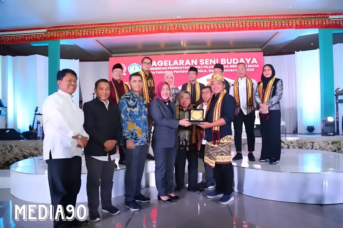 Lewat Pagelaran Seni Budaya, Unila dan MPR RI Sosialisasikan Empat Pilar ke Generasi Muda
