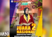 Mahasiswi UTI Salsabila Elysia Raih Juara 2 Nasional dalam Newscasting Competition SEO 2023
