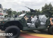 Kisah Menarik di Balik Kedatangan Mobil Perang Maung Pasca Antara Prabowo-Gibran ke KPU