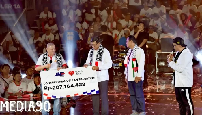 HUT ke-33: JNE Salurkan Bantuan Rp207 Juta untuk Palestina, Sebuah Kisah Kemanusiaan yang Mengharukan
