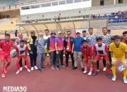 Tim Sepakbola Lampung Memenangkan Pertandingan 5-0 Melawan Bengkulu di Porwil Sumatera XI