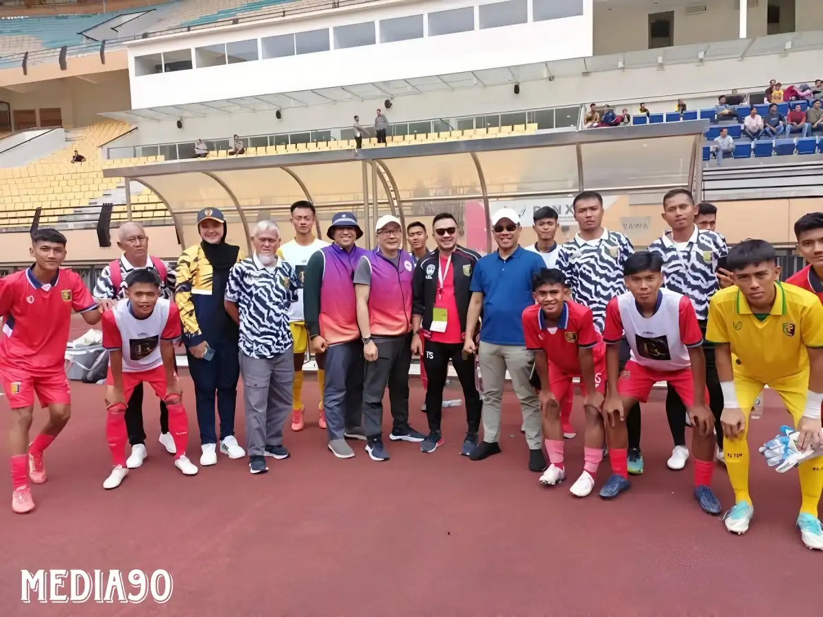 Pecundangi Bengkulu 5-0, Tim Sepakbola Lampung Lolos ke Semi Final Porwil Sumatera di Riau