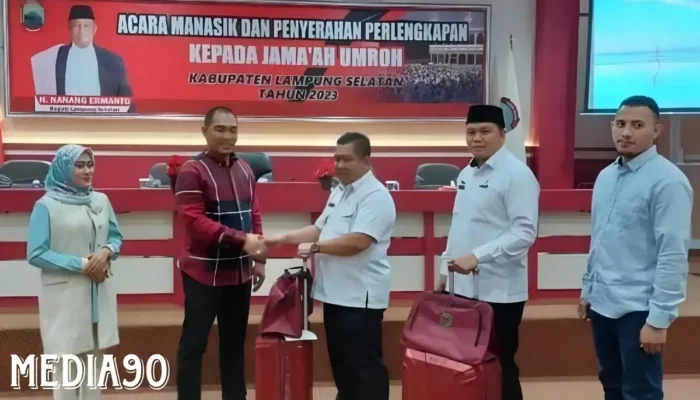 Pemkab Lampung Selatan Fasilitasi Perjalanan Ke Tanah Suci Bagi 30 Warganya Melaksanakan Umrah