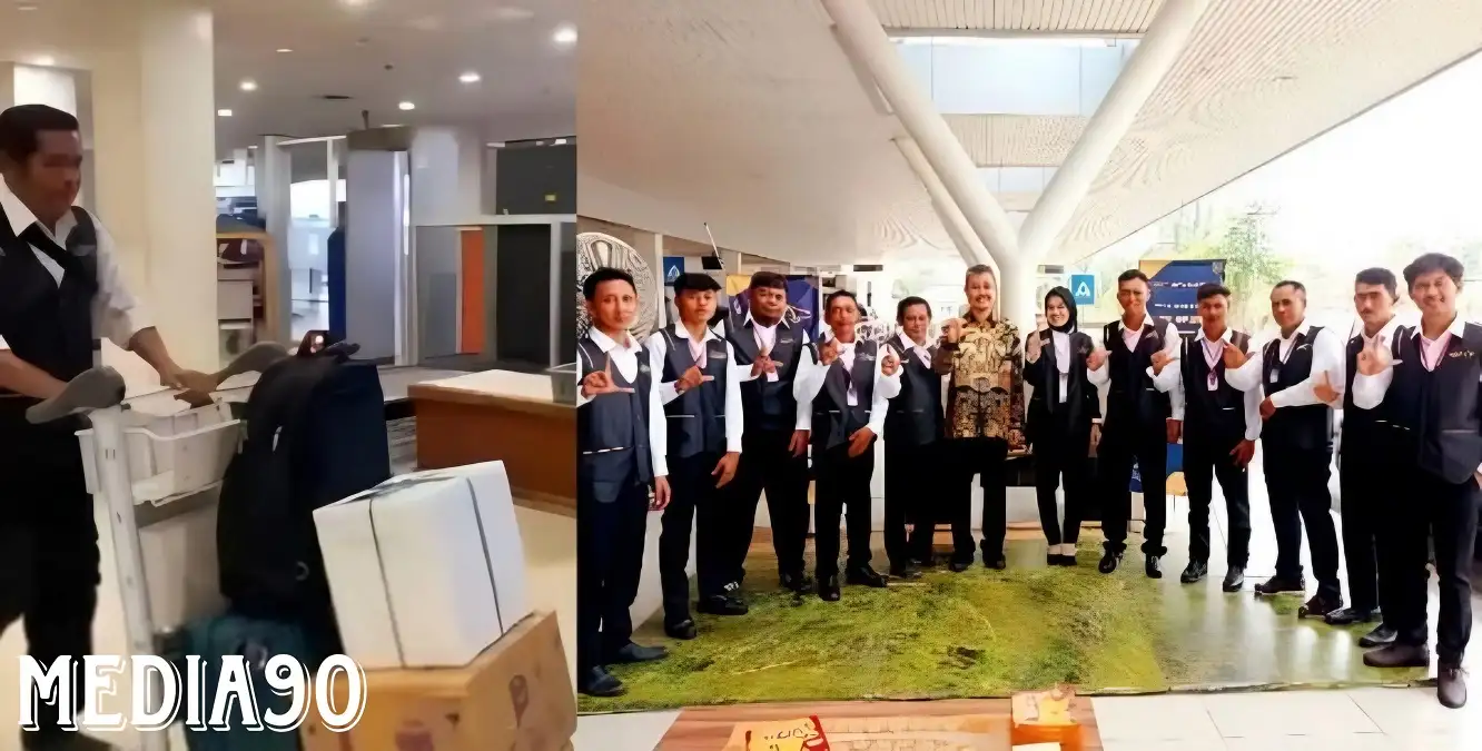 Permudah Penumpang Berangkat dan Tiba, Kini Bandara Radin Inten II Lampung Dilengkapi Tenaga Handling Bagasi