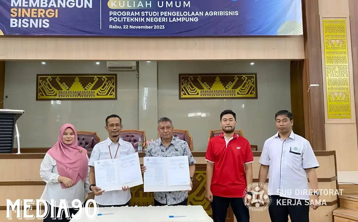 Polinela dan J&T Express Lampung Jalin Kerjasama dan Kuliah Umum