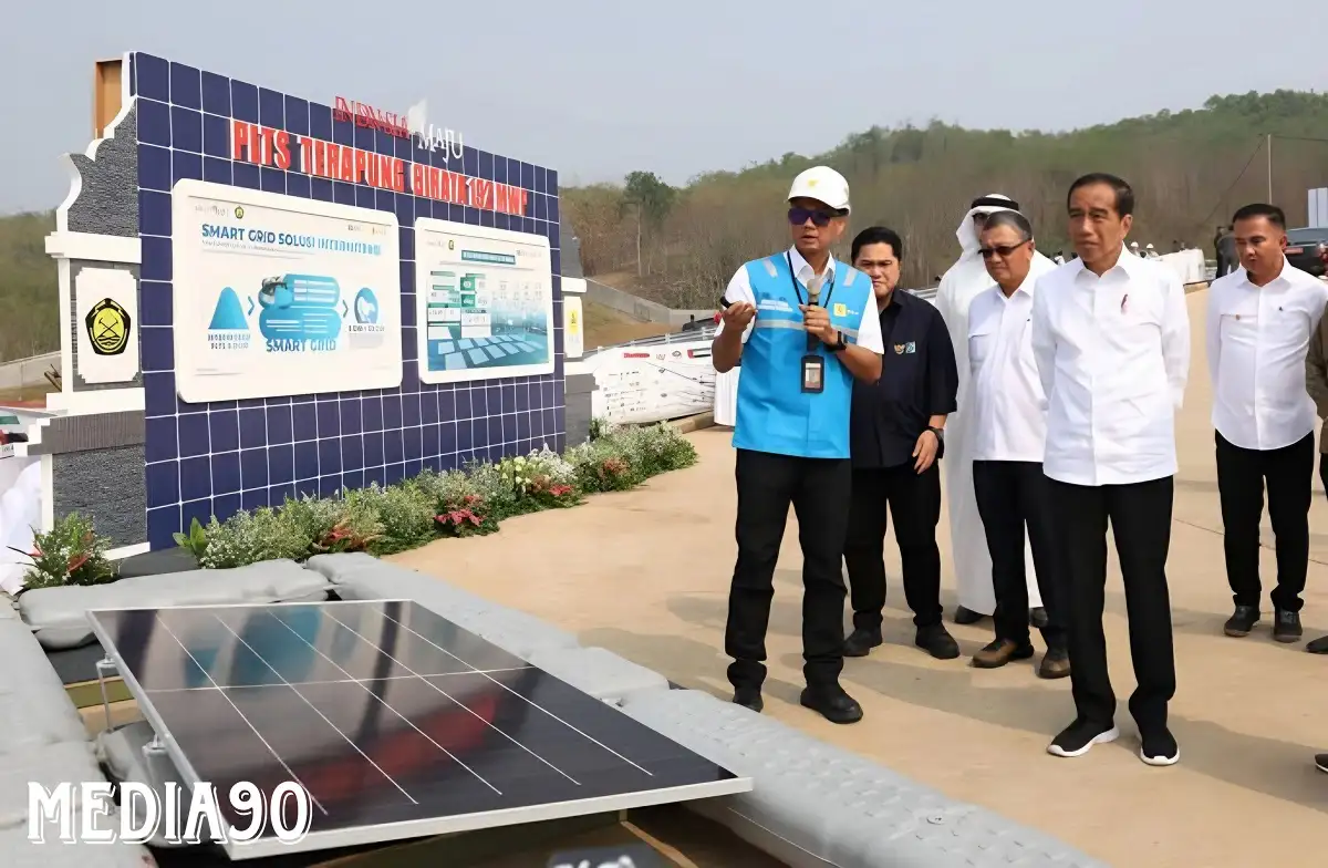 Presiden Jokowi Resmikan PLTS Terapung Cirata 192 MWp, Terbesar di Asia Tenggara
