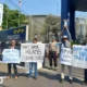Protes Pelelangan Sepihak Cacat Prosedur, Bank Mandiri Bandar Lampung Didemo Warga dan Mahasiswa