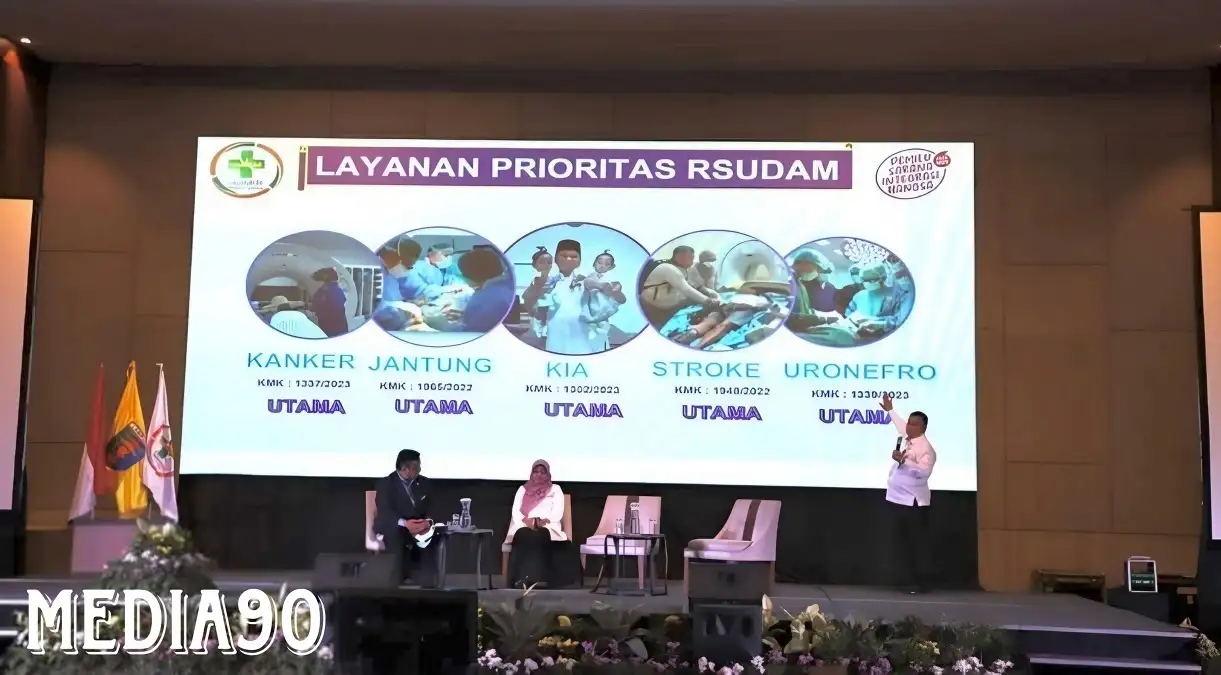 Puncak HKN ke-59, RSUDAM Lampung Sukses Gelar Lokakarya Implementasi Tranformasi Kesehatan