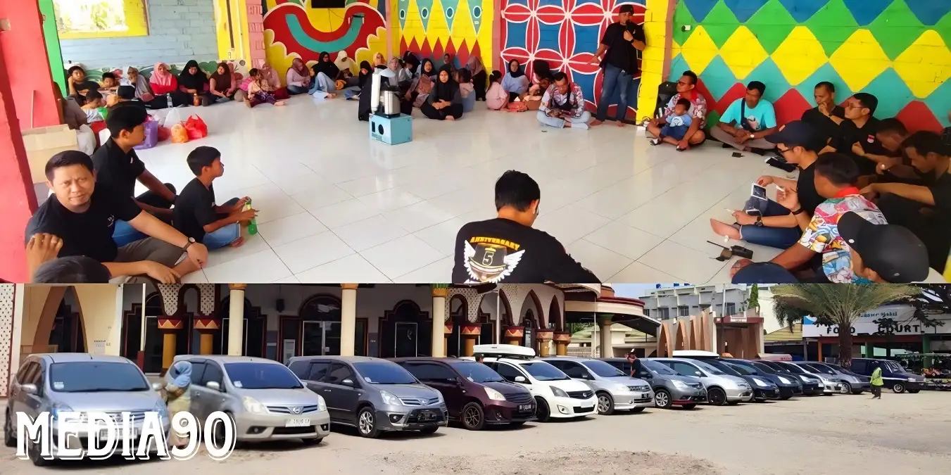 Sambut Anggota Baru dan Rawat Kebersamaan, Grand Livina Club Indonesia Chapter Lampung Gelar Touring